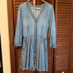 denim dress